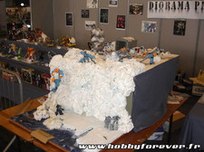 Le diorama de l'équipe de Mecha+ Le diorama de l'équipe de Mecha+