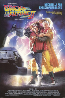 Retour vers le futur 2- La Delorean du film Retour vers le futur 2- La Delorean du film