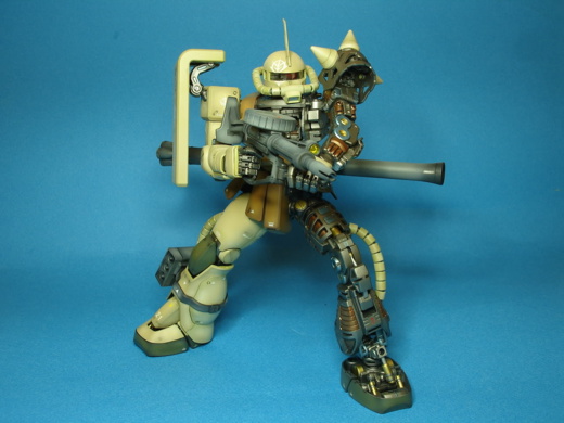 MG MS-06J Zaku II ver.2.0 'écorché' MG MS-06J Zaku II ver.2.0 'écorché'