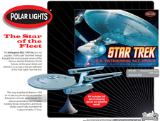 Enterprise Refit 1/1000 Polar Lights