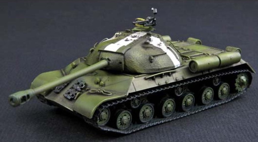 Le JS-3 1/72 de Trumpeter utilisé pour le détaillage du GM Le JS-3 1/72 de Trumpeter utilisé pour le détaillage du GM
