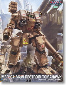 Sorties du jour : Destroid Tomahawk 1/72 et Kooh