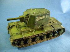 Voici mon KV Big Turret terminé Voici mon KV Big Turret terminé