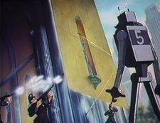Le robot de l'épisode de Superman : Le robot de l'épisode de Superman :