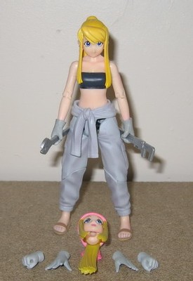 Figurines 'Fullmetal Alchemist' de la firme Play arts Figurines 'Fullmetal Alchemist' de la firme Play arts