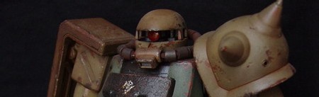 Juin '07 : MG MS-06F2 Zaku II F2 réalisé par Feeloo