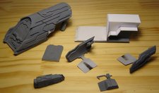 les différentes pièces composant le Puddle Jumper
