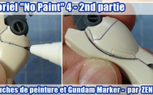 Tutoriel "No Paint" 4 - 2nd partie : Retouches de peinture et Gundam Markers