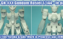 GN-XXX Gundam Rasiel 1/144 - 1ère partie