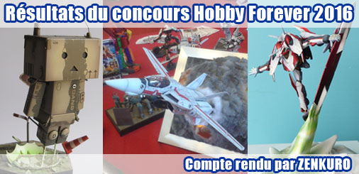 Résultat du concours Hobby Forever 2016