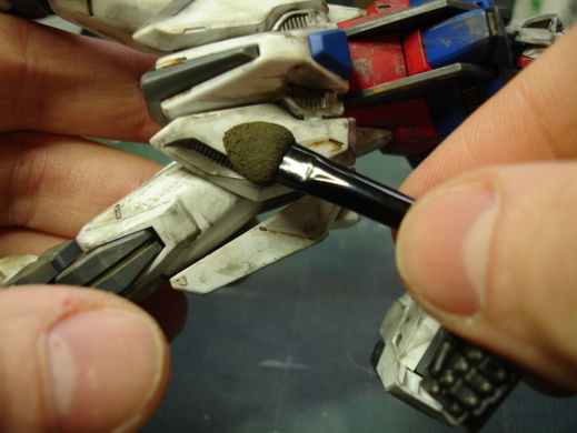 Tutoriel "No Paint" 3 - Quelques techniques de vieillissement et salissure Tutoriel "No Paint" 3 - Quelques techniques de vieillissement et salissure