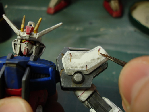 Tutoriel "No Paint" 3 - Quelques techniques de vieillissement et salissure Tutoriel "No Paint" 3 - Quelques techniques de vieillissement et salissure