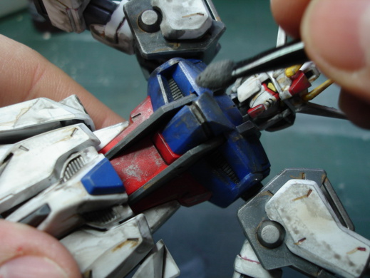 Tutoriel "No Paint" 3 - Quelques techniques de vieillissement et salissure Tutoriel "No Paint" 3 - Quelques techniques de vieillissement et salissure