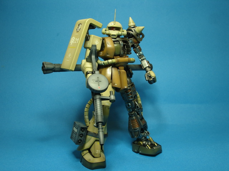 MG MS-06J Zaku II ver.2.0 'écorché' MG MS-06J Zaku II ver.2.0 'écorché'