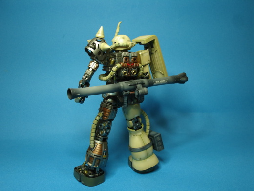 MG MS-06J Zaku II ver.2.0 'écorché' MG MS-06J Zaku II ver.2.0 'écorché'