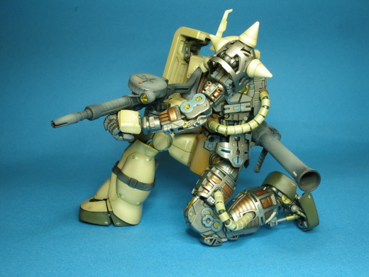 MG MS-06J Zaku II ver.2.0 'écorché' MG MS-06J Zaku II ver.2.0 'écorché'