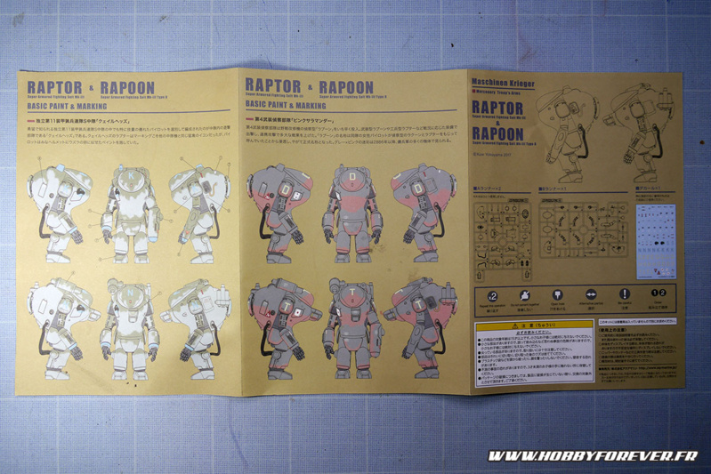 Le guide de couleurs de la notice Le guide de couleurs de la notice