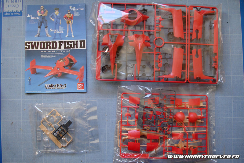 Le contenu de la boite du Sword Fish II Le contenu de la boite du Sword Fish II
