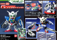 BB Senshi Gundam Exia, 600 JPY BB Senshi Gundam Exia, 600 JPY