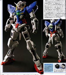 MG Gundam Exia, 1/100, 3800 JPY MG Gundam Exia, 1/100, 3800 JPY