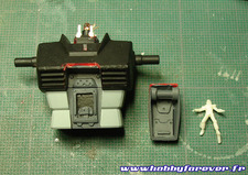 Créayion du cockpit pour le présenter ouvert Créayion du cockpit pour le présenter ouvert