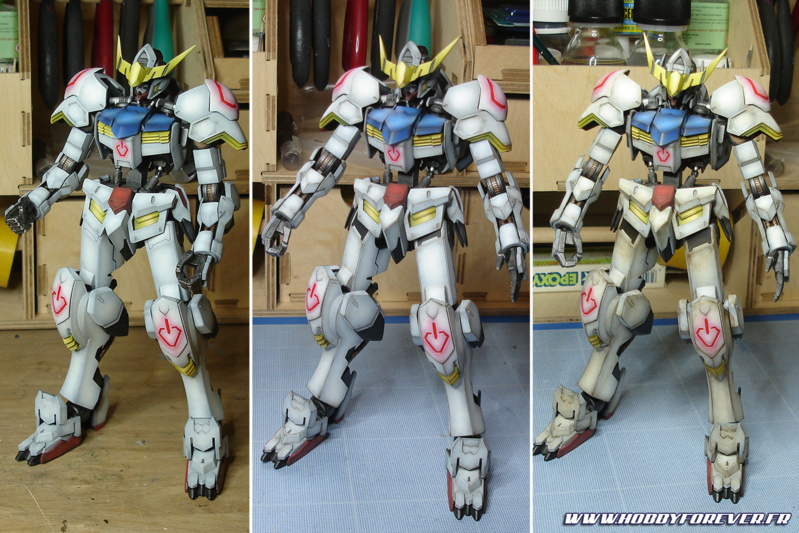 Les différentes étapes du weathering : peinture propre, drybrush des arrêtes, washes... Les différentes étapes du weathering : peinture propre, drybrush des arrêtes, washes...