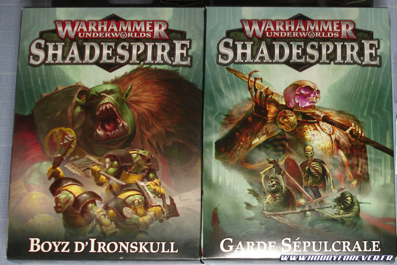 Les boites des Boyz d'Ironskull et de la Garde Sépulcrale Les boites des Boyz d'Ironskull et de la Garde Sépulcrale