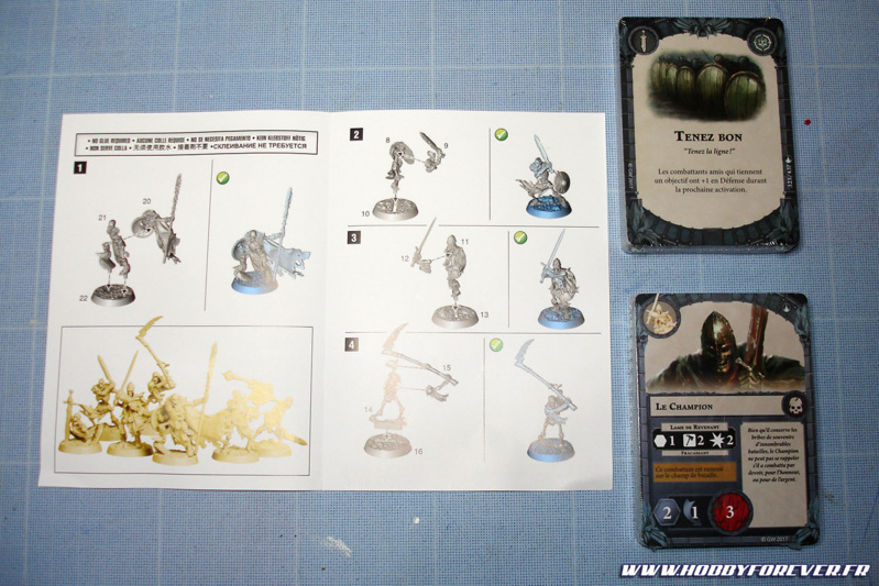 Plan de montage et cartes de la Garde Sépulcrale Plan de montage et cartes de la Garde Sépulcrale