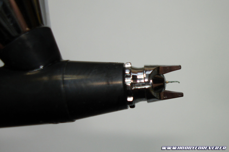 Je ne recommande pas d'utiliser des buse de 0.2mm car la MIG, qui sèche rapidement, a alors tendance à boucher la buse Je ne recommande pas d'utiliser des buse de 0.2mm car la MIG, qui sèche rapidement, a alors tendance à boucher la buse