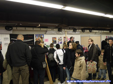 Il y avait souvent foule devant le stand ! Il y avait souvent foule devant le stand !