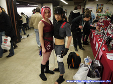 Vanichigo et une ami en cosplay Naruto