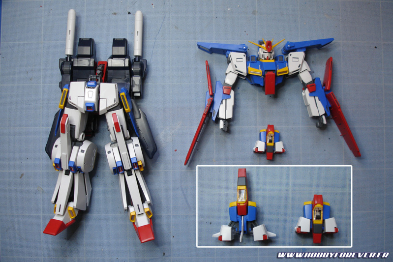 Montage - MG MSZ-010 ZZ Gundam Ver.Ka