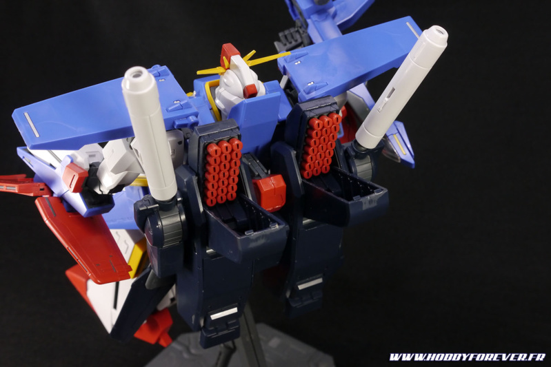 Vue sur l'armement du backpack Vue sur l'armement du backpack