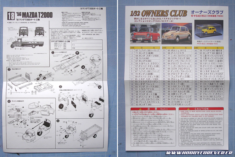 La notice tient sur une seule page La notice tient sur une seule page