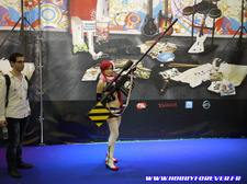 On pouvait croiser de superbes cosplay... On pouvait croiser de superbes cosplay...