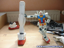 RX-78 Gundam Mega Size - le montage