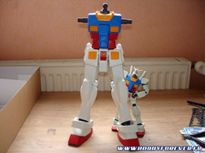 RX-78 Gundam Mega Size - le montage