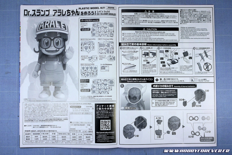 Unboxing - Dr Slump Arale Figure-rise Mechanics