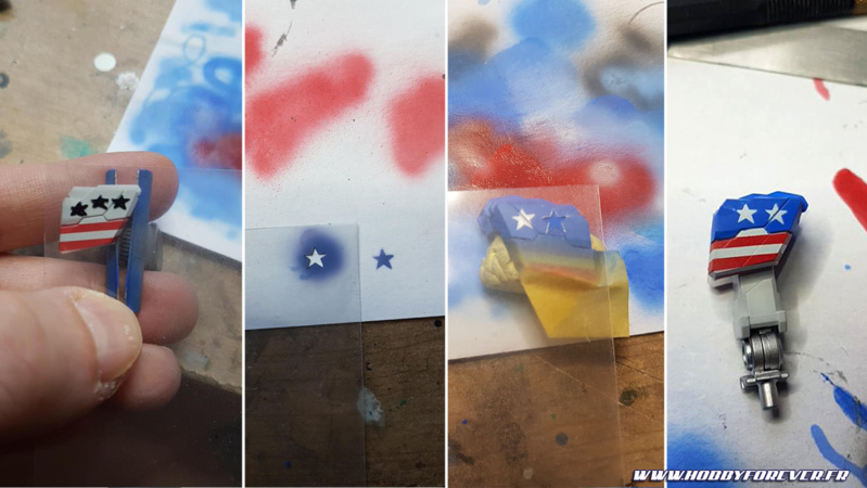 Réalisation des histoires à l'aide d'une feuille plastique transparente Réalisation des histoires à l'aide d'une feuille plastique transparente