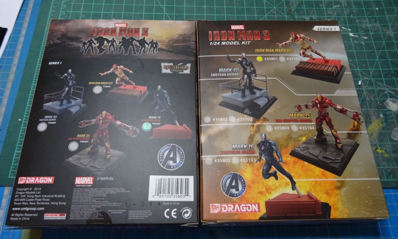 Review - Iron Man Model Kit par Dragon Models 