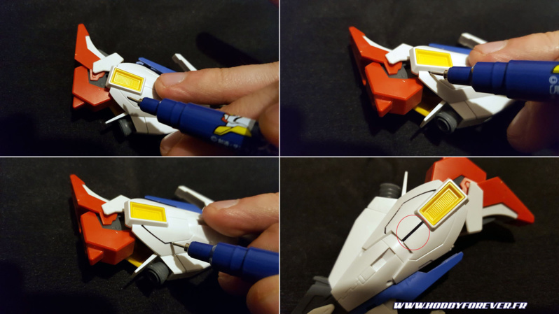 L'application du feutre dans les lignes L'application du feutre dans les lignes