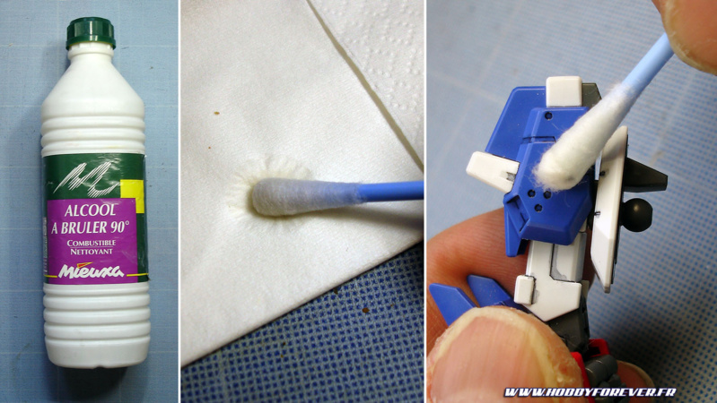 Nettoyage à l'alcool Nettoyage à l'alcool