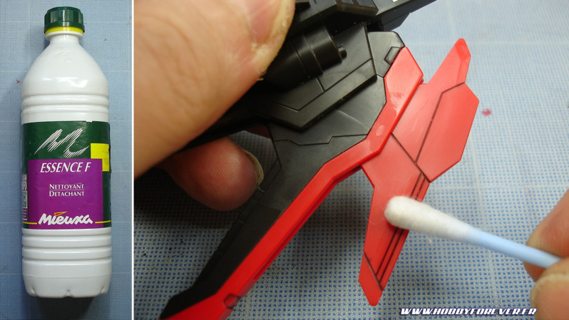 Nettoyage à l'essence F Nettoyage à l'essence F