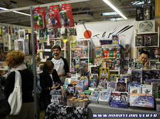 Le stand d'Otaku Webshop et ses kits alléchants