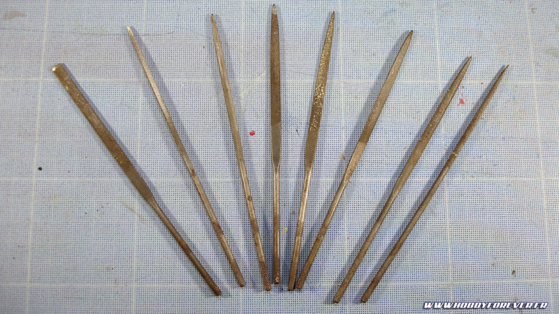 Il est toujours intéressant d'avoir un large panel de limes de formes différentes Il est toujours intéressant d'avoir un large panel de limes de formes différentes