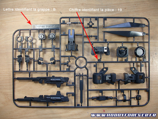 Il est très simple d'identifier les pièces, ici la B19, la 1ère indiquée dans le plan. Il est très simple d'identifier les pièces, ici la B19, la 1ère indiquée dans le plan.