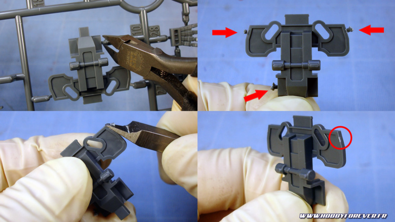 Réalisation d'un Gunpla à l'aérographe - I. Préparation et montage à blanc Réalisation d'un Gunpla à l'aérographe - I. Préparation et montage à blanc