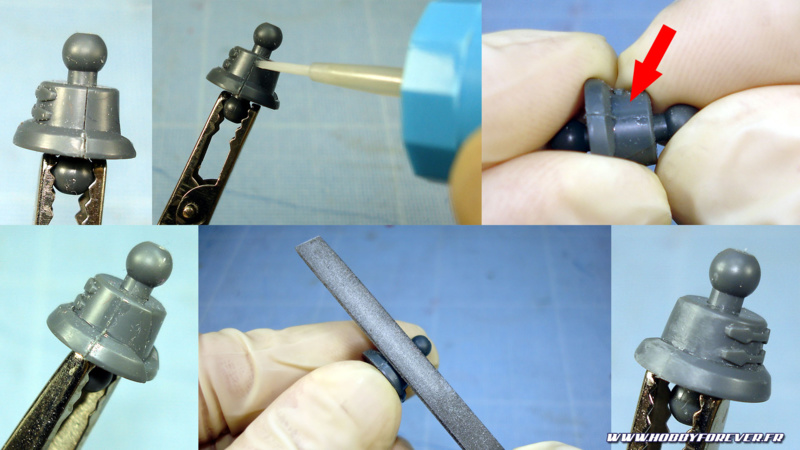 Réalisation d'un Gunpla à l'aérographe - I. Préparation et montage à blanc Réalisation d'un Gunpla à l'aérographe - I. Préparation et montage à blanc