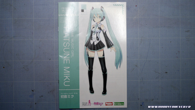 Unboxing - Frame Music Girl Hatsune Miku par Kotobukiya