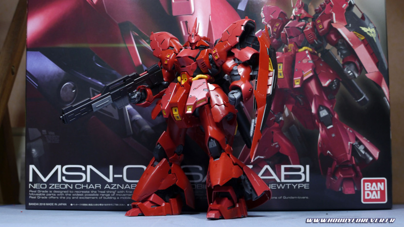 Review - RG MSN-04 Sazabi Review - RG MSN-04 Sazabi